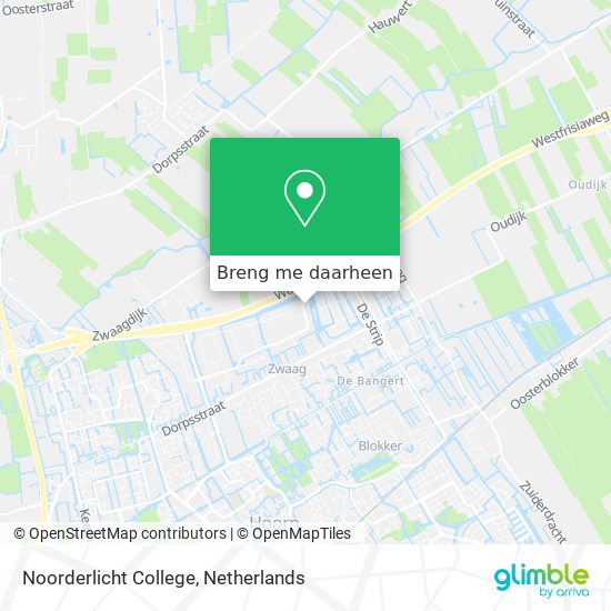 Noorderlicht College kaart