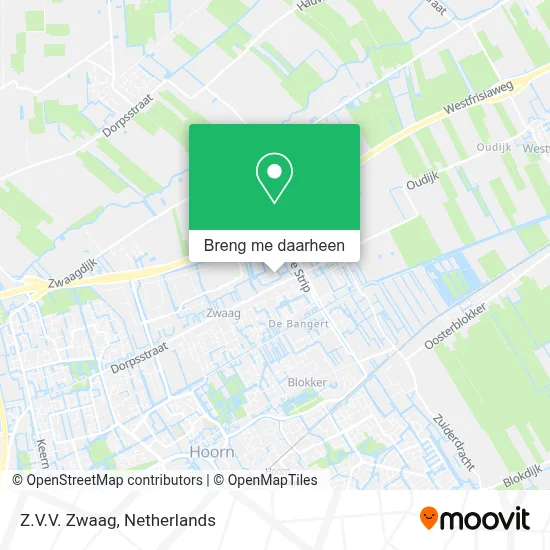 Z.V.V. Zwaag kaart