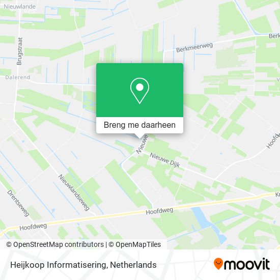 Heijkoop Informatisering kaart