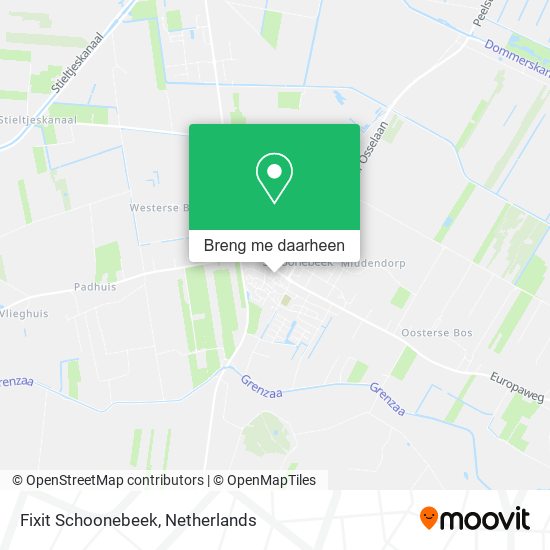 Fixit Schoonebeek kaart