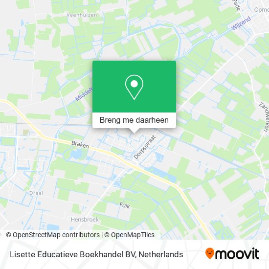Lisette Educatieve Boekhandel BV kaart