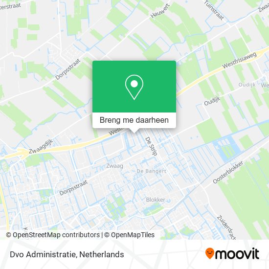 Dvo Administratie kaart