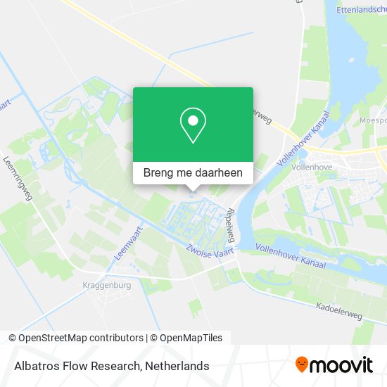 Albatros Flow Research kaart