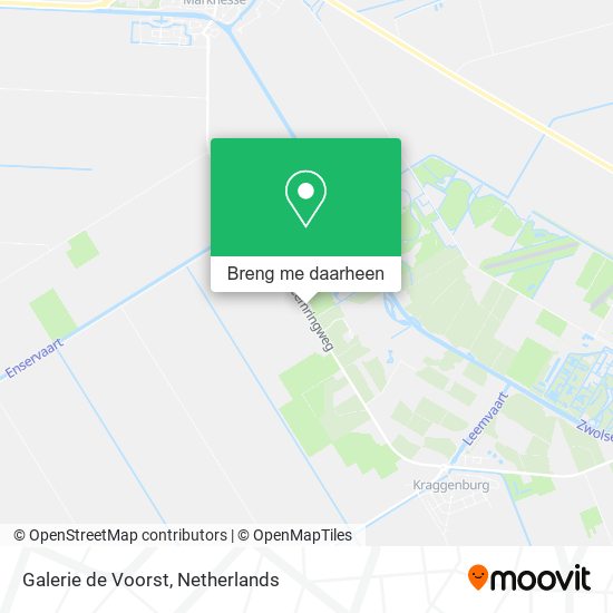 Galerie de Voorst kaart