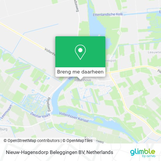 Nieuw-Hagensdorp Beleggingen BV kaart