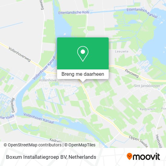 Boxum Installatiegroep BV kaart