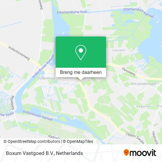 Boxum Vastgoed B.V. kaart