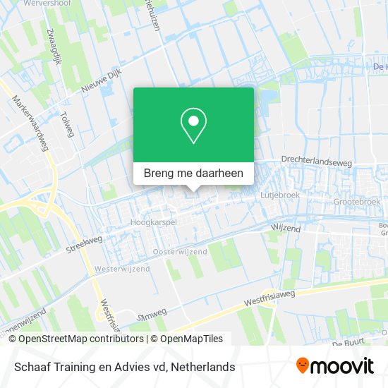 Schaaf Training en Advies vd kaart