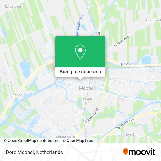 Dore Meppel kaart