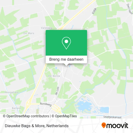 Dieuwke Bags & More kaart