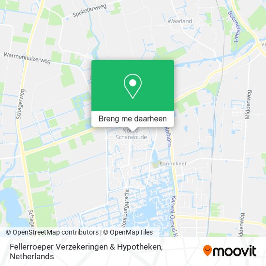 Fellerroeper Verzekeringen & Hypotheken kaart