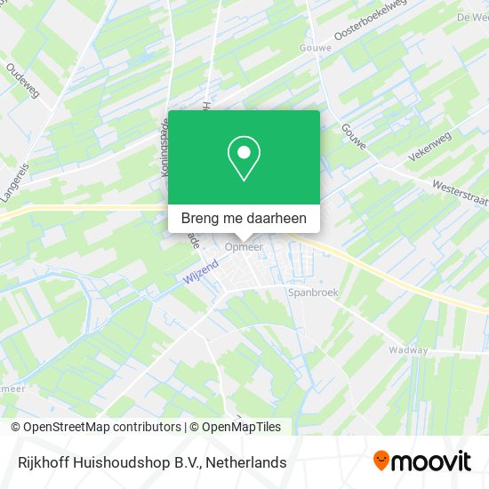Rijkhoff Huishoudshop B.V. kaart