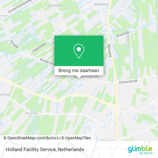 Holland Facility Service kaart