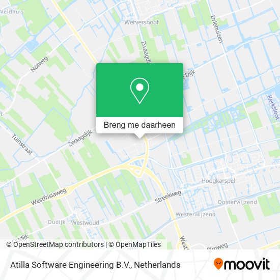 Atilla Software Engineering B.V. kaart