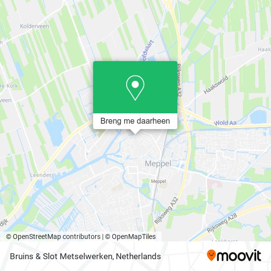 Bruins & Slot Metselwerken kaart