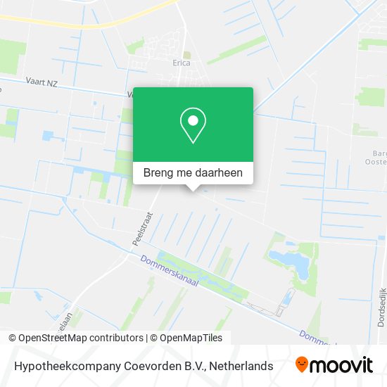 Hypotheekcompany Coevorden B.V. kaart