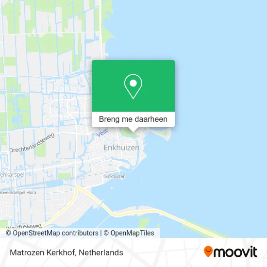 Matrozen Kerkhof kaart