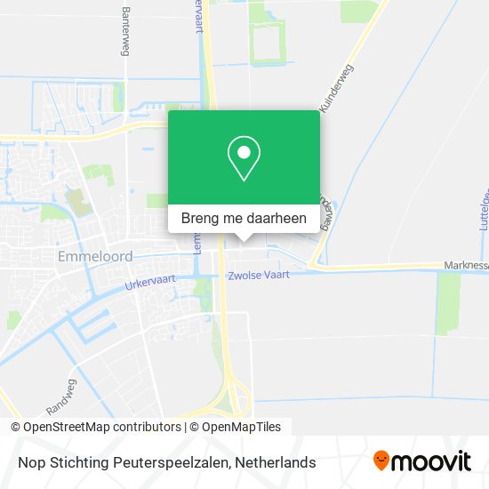 Nop Stichting Peuterspeelzalen kaart