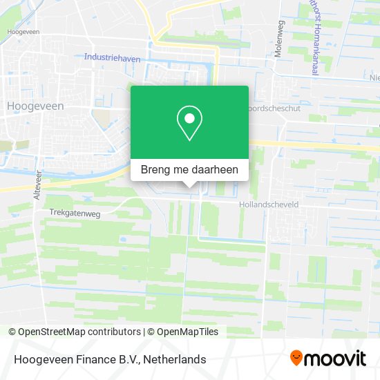 Hoogeveen Finance B.V. kaart