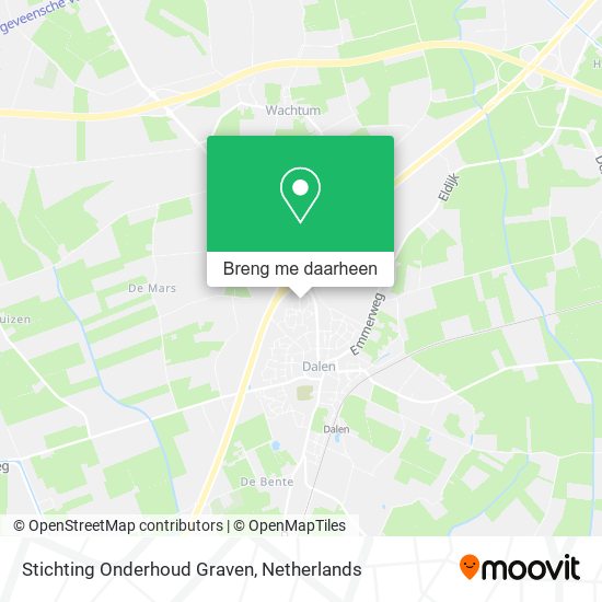 Stichting Onderhoud Graven kaart