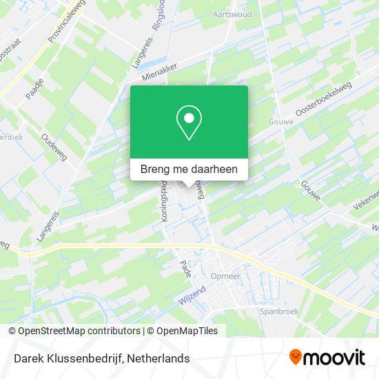 Darek Klussenbedrijf kaart