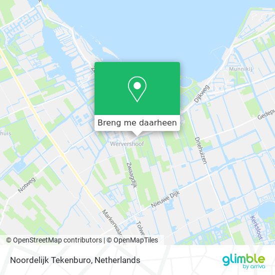 Noordelijk Tekenburo kaart