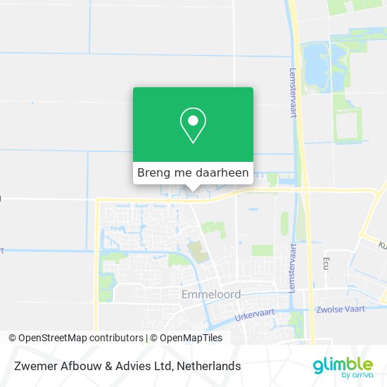 Zwemer Afbouw & Advies Ltd kaart