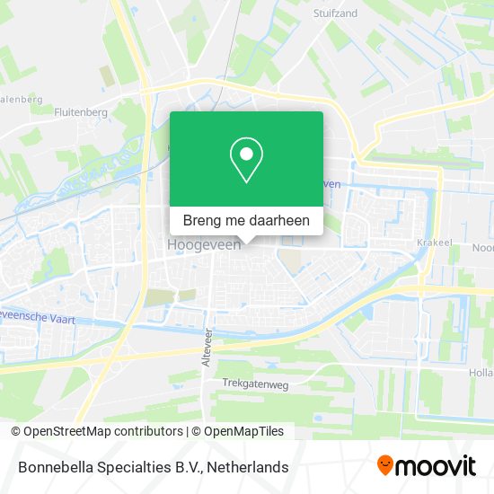 Bonnebella Specialties B.V. kaart