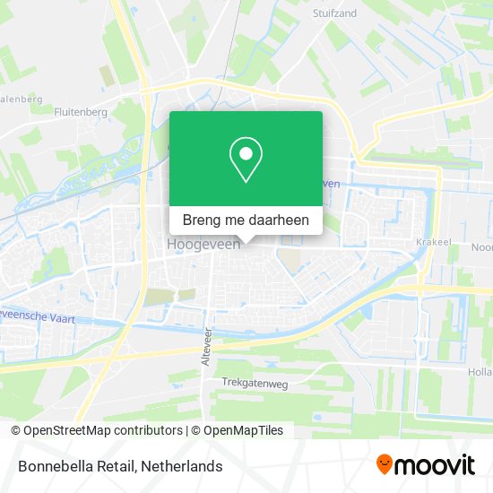 Bonnebella Retail kaart