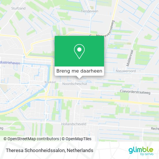 Theresa Schoonheidssalon kaart