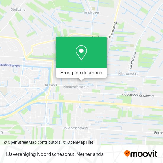IJsvereniging Noordscheschut kaart