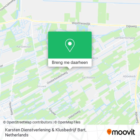 Karsten Dienstverlening & Klusbedrijf Bart kaart