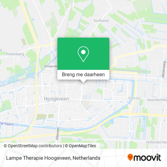 Lampe Therapie Hoogeveen kaart