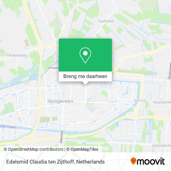 Edelsmid Claudia ten Zijthoff kaart