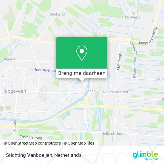 Stichting Vanboeijen kaart