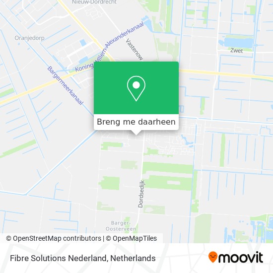 Fibre Solutions Nederland kaart