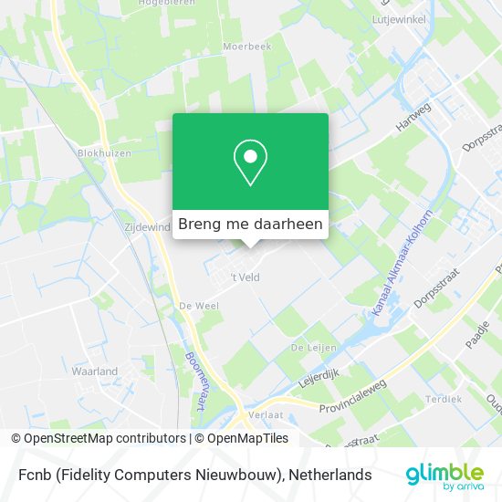 Fcnb (Fidelity Computers Nieuwbouw) kaart