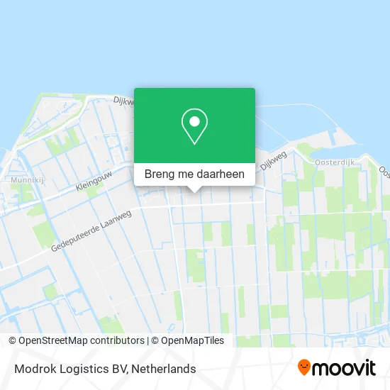 Modrok Logistics BV kaart