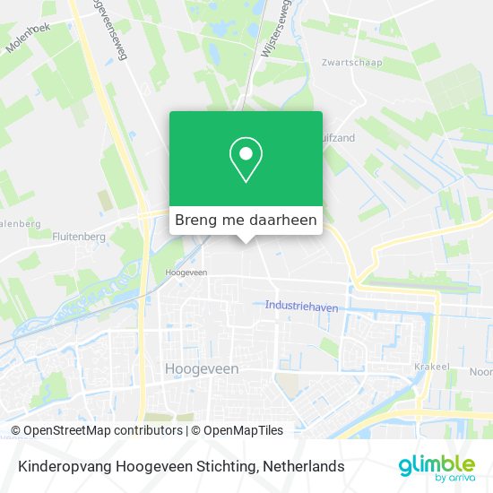 Kinderopvang Hoogeveen Stichting kaart