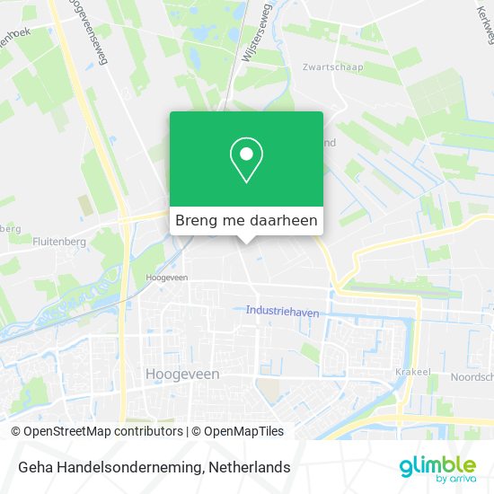 Geha Handelsonderneming kaart