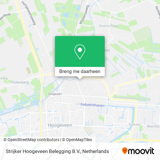 Strijker Hoogeveen Belegging B.V. kaart