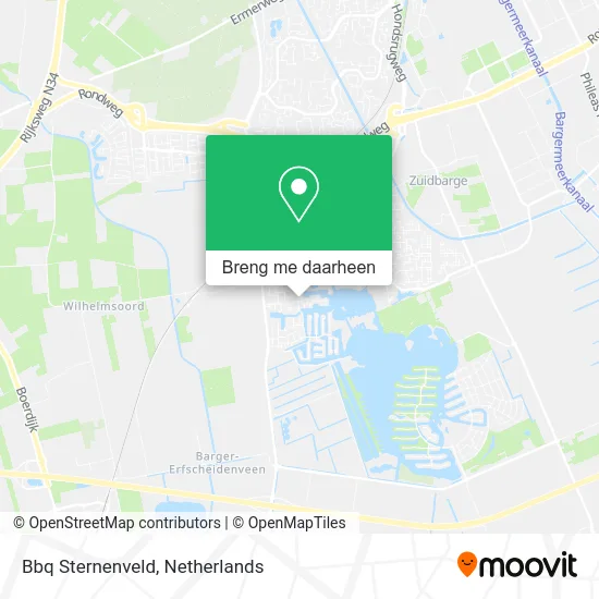 Bbq Sternenveld kaart