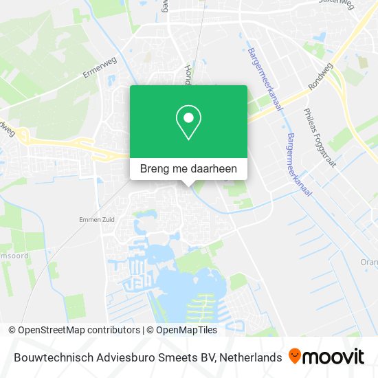 Bouwtechnisch Adviesburo Smeets BV kaart