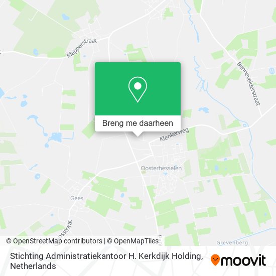 Stichting Administratiekantoor H. Kerkdijk Holding kaart