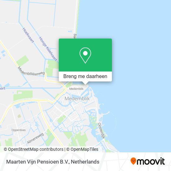 Maarten Vijn Pensioen B.V. kaart