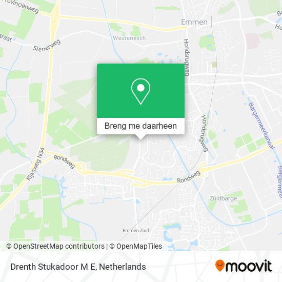 Drenth Stukadoor M E kaart