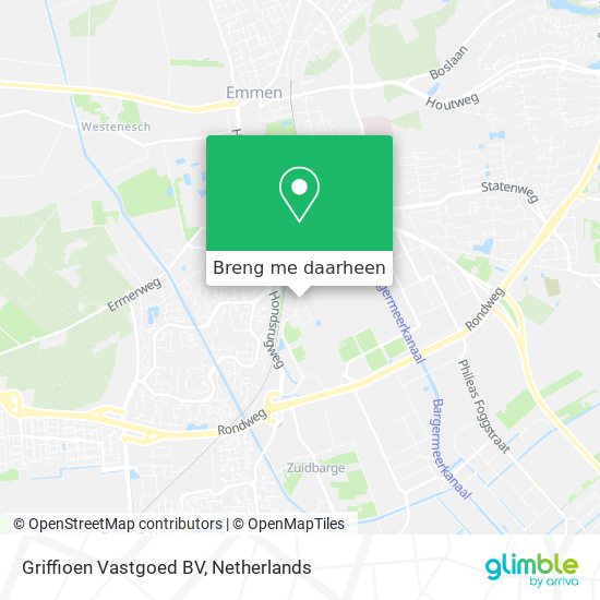 Griffioen Vastgoed BV kaart