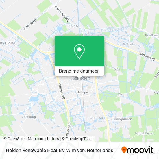 Helden Renewable Heat BV Wim van kaart