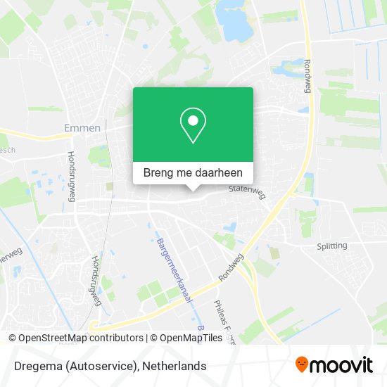 Dregema (Autoservice) kaart