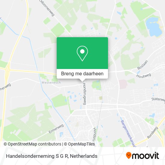 Handelsonderneming S G R kaart